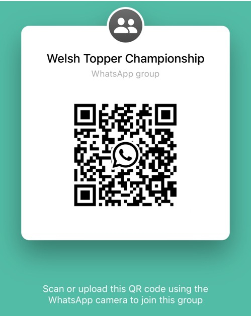 QR to join the Welsh Topper Championship Chat Group